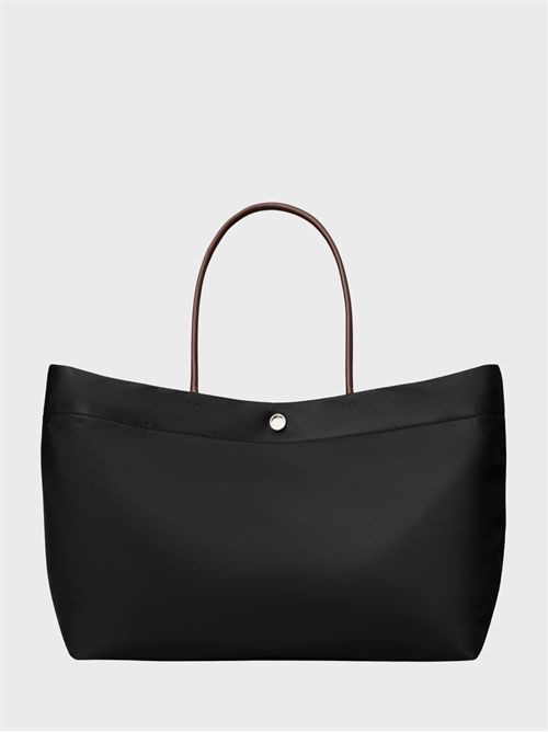Shopping bag grande Ella Twist in nylon riciclato reversibile TORY BURCH | 181463001